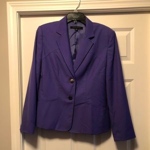 Anne Klein - 2 pc skirt suit - purple - size 14